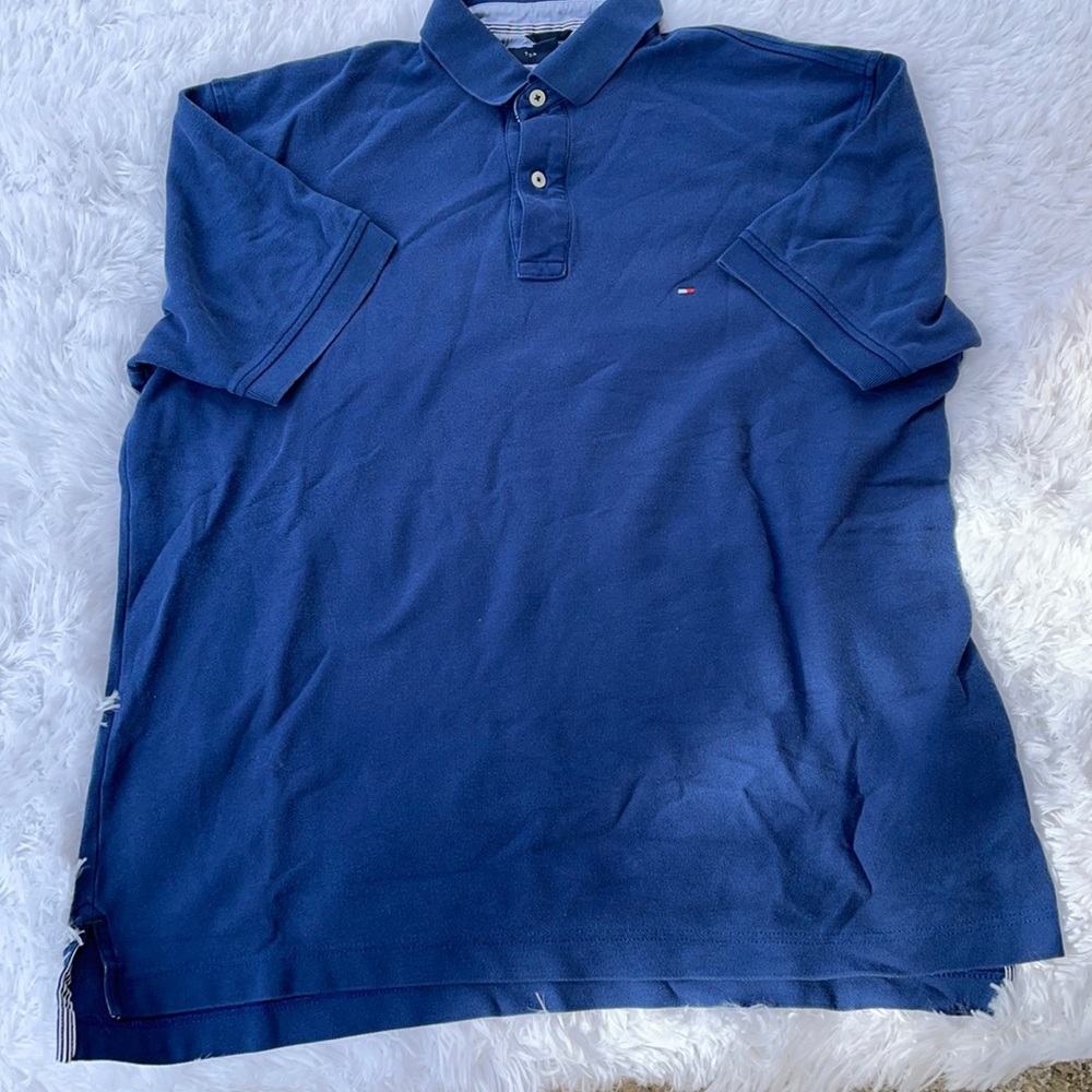 Mens Tommy Hilfiger Polo Shirt, size L